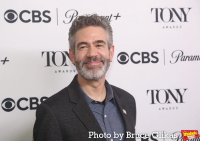 Kevin Del Aguila at Tony Award event