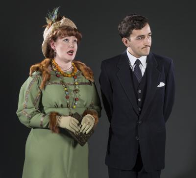 Lady Bracknell and Jack Worthing